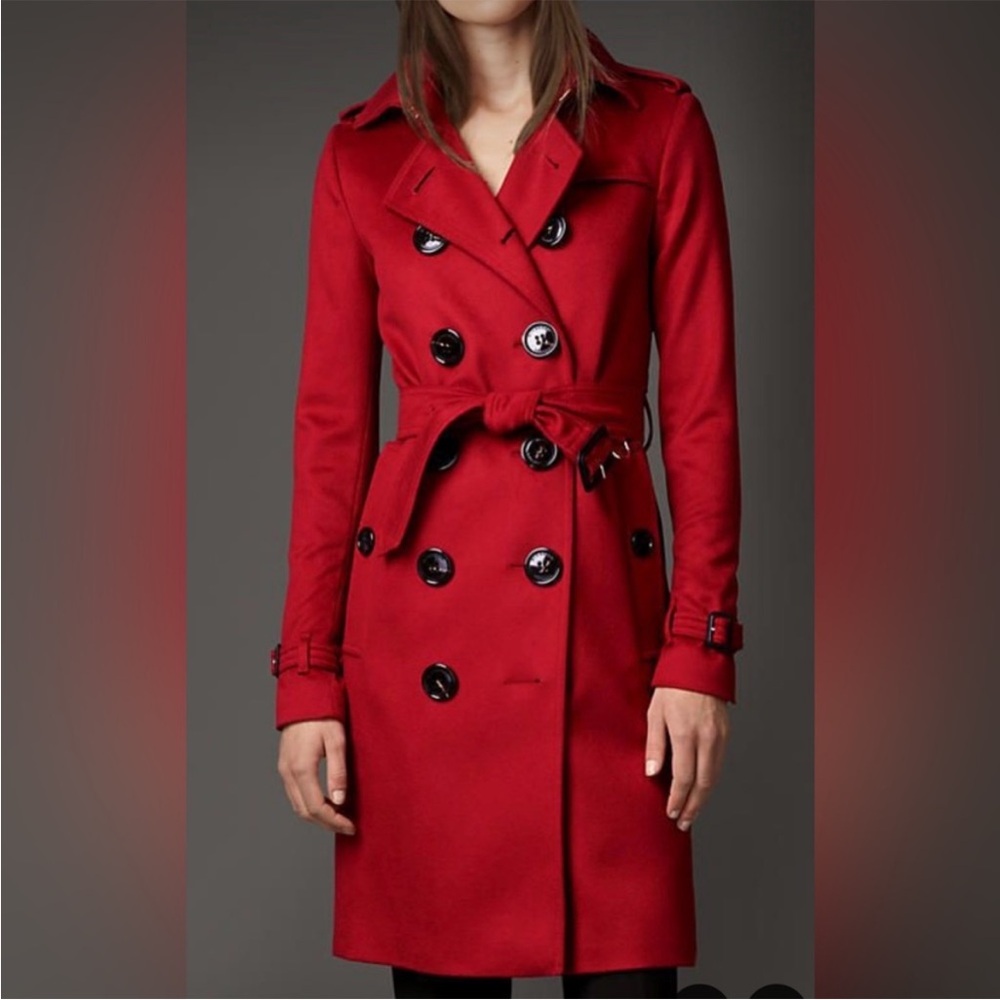 Burberry Sandringham 100% Cashmere Coat